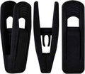 Black Velvet Hangers Clips 20 PCS, Non-Slip Velvet Clips by TOFIIGREM