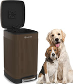 PAWZIDEA Dog Poop Trash Can Outside Odor Control, 5.3 Gallon Large Dog Waste by PAWZIDEA-Inlovejoywelive