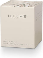 ILLUME Refillable Boxed Glass Candle, Winter White - Image 7