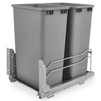 Rev-A-Shelf Double Pullout Trash by Rev-A-Shelf
