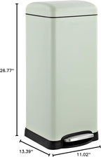 happimess HPM1007E Betty Retro 8-Gallon Step-Open Trash Can - Image 7