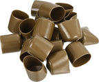 uxcell 20pcs Rubber End Caps 30mm ID Vinyl PVC Round Tube Bolt Cap Cover Screw - Image 4