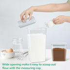 3 Pack Flour and Sugar Storage Containers - Image 4