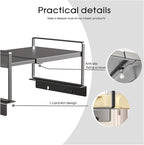 Adjustable Fridge Top Storage Rack, 12.4"-23.62" Expandable Organizer Shelf - Image 8
