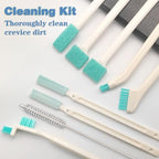 18 Pcs Small Household Cleaning Brushes by ELEMGULY, Deep Detail Crevice Brush - Image 6