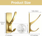 pickpiff Self Adhesive Coat Hooks - Image 5