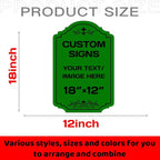 Personalized Aluminum Metal Signs - Image 2