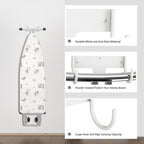 ORLESS Ironing Board Holder Wall Mount, Ironing Board Hanger, Iron Board Holder - Image 6