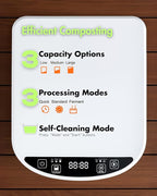 Electric Composter for Kitchen, Compost Bin - 4L Large Capacity - Image 3