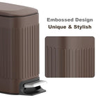 TrashAid Slim Bathroom Trash Can - Image 3