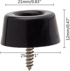 20pcs Round Furniture Pads, ULIFESTAR Furniture Feet Glides Sliders Carpet - Image 3