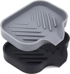 YASMEN 2 Pcs Silicone Soap Dish, Soap Holder by YASMEN
