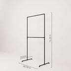 pamo Industrial Pipe Clothing Rack - Image 2