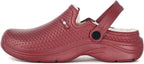 Womens Mens Fur Lined Clogs Waterproof Garden Shoes Winter Warm Fleece Lining - Image 2