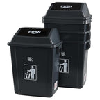 Kiddream 4 Packs 5 Gallons Swing Lid Garbage Can, Plastic Trash Can - Image 7