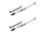 2PCS Mascara Brushes Eyebrow Eyelash Brushes Mascara Wands Spooly Applicators by JOSALINAS