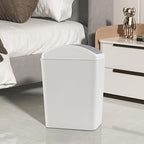 4.5 Gallon Swing Top Garbage Can, Plastic Trash Bin - Image 5