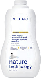ATTITUDE Floor Cleaner, EWG Verified, Streak-Free, Vegan & Plant-Based by ATTITUDE