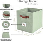 DECOMOMO Storage Cubes, Fabric Organizer Bins - Image 3