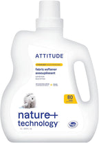ATTITUDE Liquid Fabric Softener, Plant-Based & Vegan, HE Compatible, Naturally by ATTITUDE