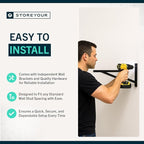 StoreYourBoard 2-Pack Heavy Duty Wall Shelves – Wall-Mounted Garage Storage - Image 3