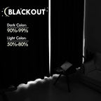 DWCN Blackout Curtains Room Darkening Thermal Insulated Bedroom Curtains Window - Image 3