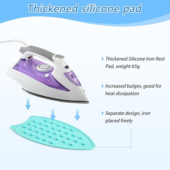 Orange Halloween Bat Castle 01 Ironing Mat - Image 3
