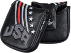 Big Teeth Golf Cover USA Stripe and Star Headcover Covers, Driver Fairway Wood - Image 6
