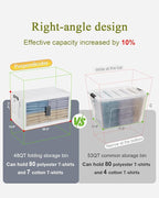 OlarHike 48QT Lockable Storage Bins - Image 3