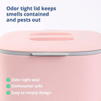 BLUE GINKGO Kitchen Compost Bin – Filter-Free, Odor-Tight Countertop Food Waste - Image 4
