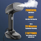Powerful Handheld Fabric Steamer - 1800W - Image 2