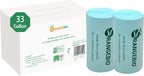 OrangeBio 33 Gallon Home Compostable Yard Waste Bags, 1.1 Mil, Lawn & Leaf Bags by OrangeBio