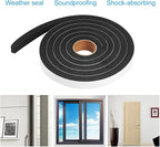 Seal Foam Tape, 2 Rolls 1/2 Inch W x 1/2 Inch T Weather Stripping - Image 3