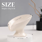 Soap Dish, Self Draining Bar Soap Holder - Image 2
