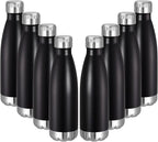 VEGOND 17oz Stainless Steel Water Bottles Bulk, Reusable Metal Sports Water by VEGOND