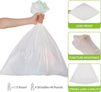 Large Trash Bag 13 Gallon Tall Drawstring 100% Post-Consumer Recycled Garbage - Image 3