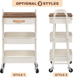 AGTEK Rolling Organizer Cart - Image 7