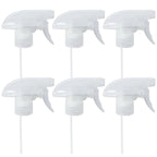 6-Pack Transparent White Trigger Sprayer by TopHomeStore