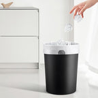 Drawstring 4 Gallon Trash Bags, Pre-Cut Strong Wastebasket Bin Liners - Image 2