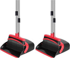 NACENA Broom and Dustpan Set, 52-in Long Adjustable Handle Broom Dustpan Combo by NACENA