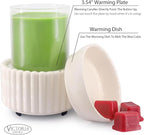 Ceramic Wax Melt Warmer 3-in-1 Candle Wax Warmer - Image 2