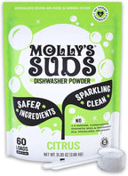 Molly's Suds Dishwasher Powder | Clean Dishwasher Detergent, Cuts Grease & by MollysSuds
