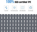 Shower Mat Non-Slip Bath Mat for Tub Floor & Stall - Image 3
