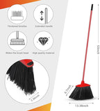 WILLBOND 20 Pcs Heavy Duty Broom Outdoor Indoor Commercial Angle Brooms Bulk - Image 2