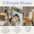 Skipper 50% LARGER Laundry Detergent Sheets Refill Pack - Image 2