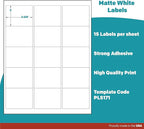 Premium Label Supply White Sticker Labels – 2.625" x 2" – Laser/Inkjet - Image 4
