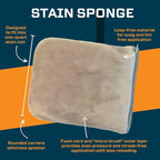 MāKRS Stain Sponge, Snag and Streak-Free Applicator Sponges, Micro-Brush - Image 3