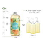 ROMIIE ZOI Liquid Hand Soap Refills Gift Set – Cucumber & Melon Scent – 3 x 26 - Image 5