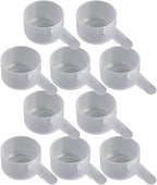 23 mL Plastic Measuring Packaging Scoop, Short Handle by Advanced+Girl
