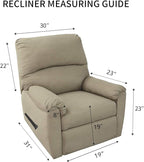 PureFit Reversible Quilted Recliner Sofa Cover, Water Resistant Slipcover - Image 6